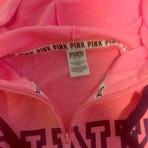 Pink Victoria’s Secret hoodie